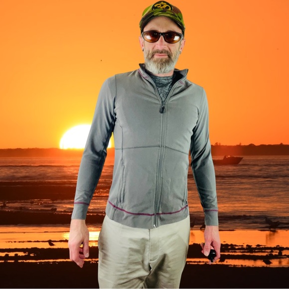 Duluth Trading Company Full Zip Top Close Fitting shirt Jacket Size M - Picture 14 of 14